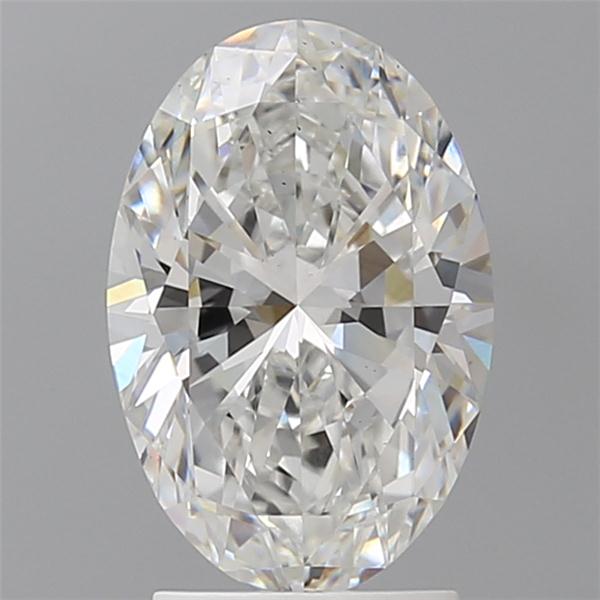 2.57 ct. oval Lab Grown Diamond front image