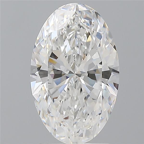 2.59 ct. oval Lab Grown Diamond front image