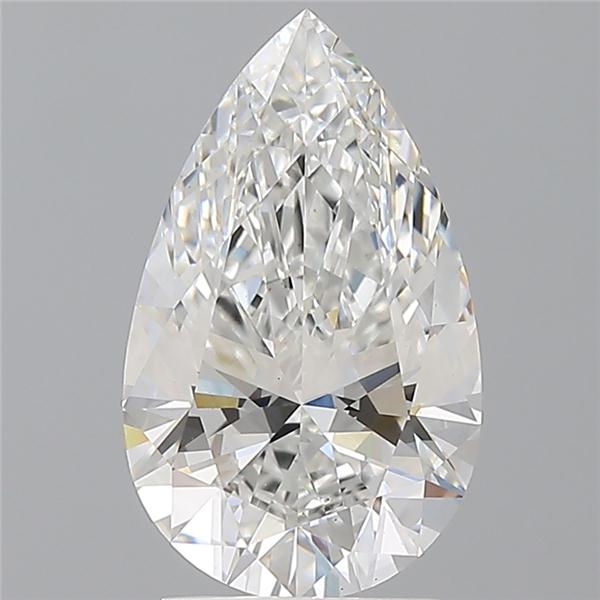 2.59 ct. pear Lab Grown Diamond front image