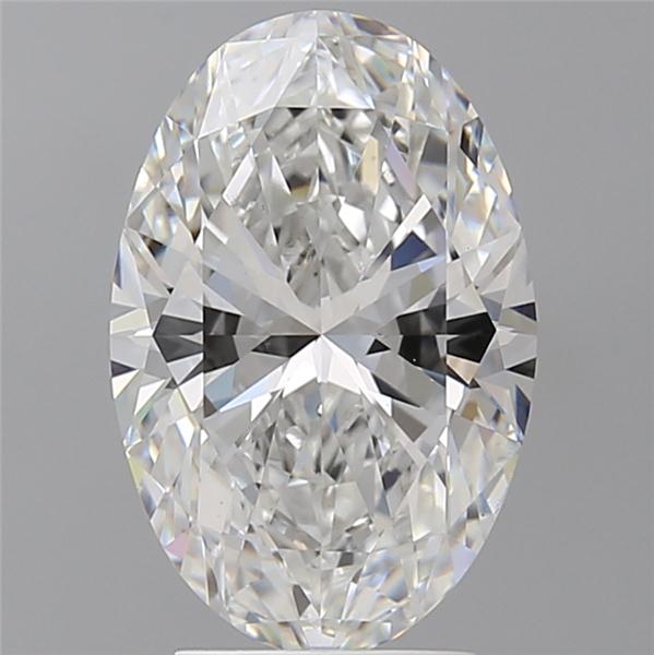 3.53 ct. oval Lab Grown Diamond front image