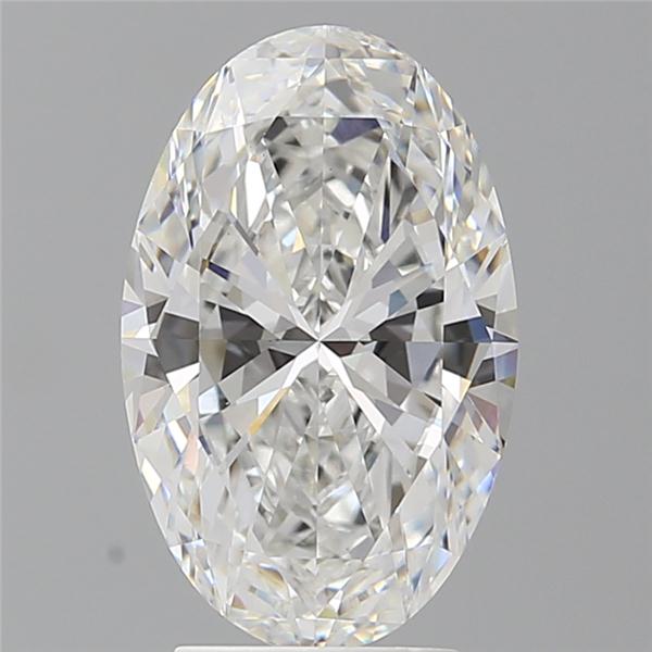 3.52 ct. oval Lab Grown Diamond front image