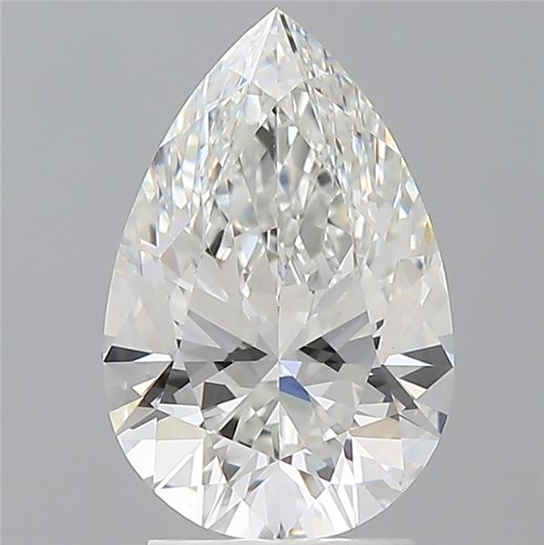 2.60 ct. pear Lab Grown Diamond front image