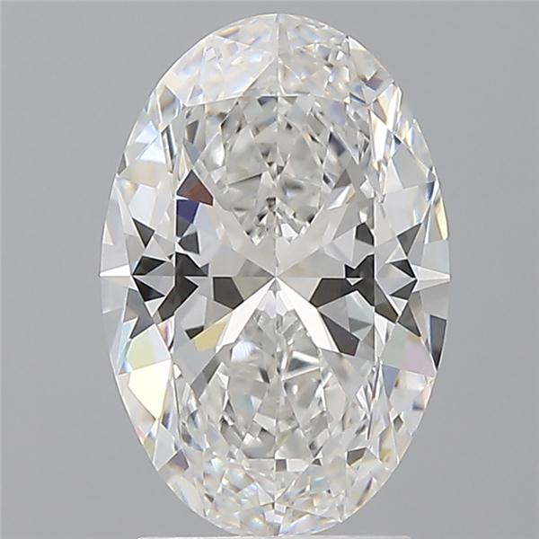 2.60 ct. oval Lab Grown Diamond front image