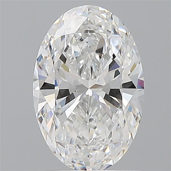 1.56 ct. oval Lab Grown Diamond front image