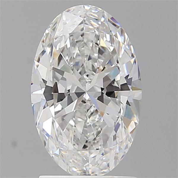 1.96 ct. oval Lab Grown Diamond front image