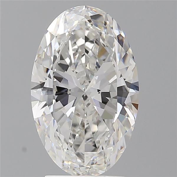 3.04 ct. oval Lab Grown Diamond front image