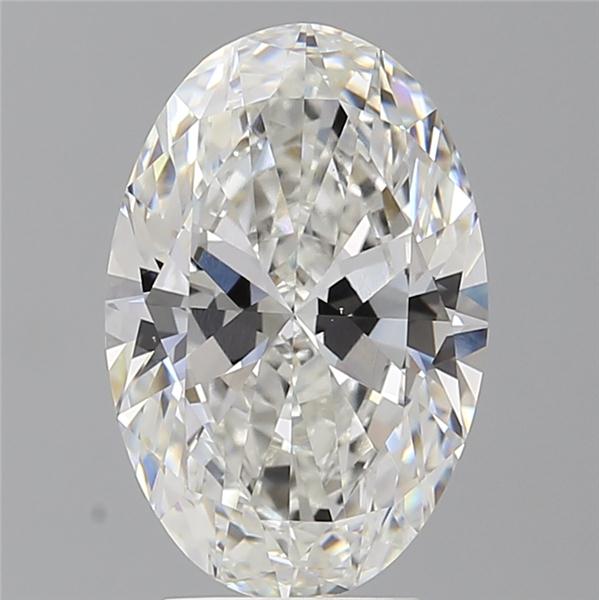4.02 ct. oval Lab Grown Diamond front image