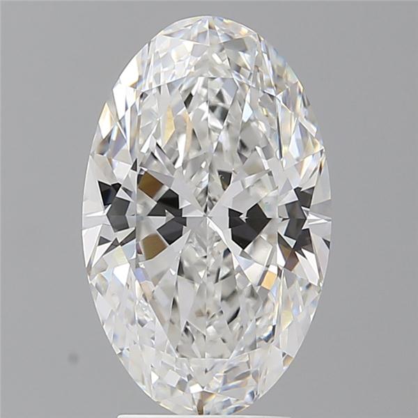 4.02 ct. oval Lab Grown Diamond front image