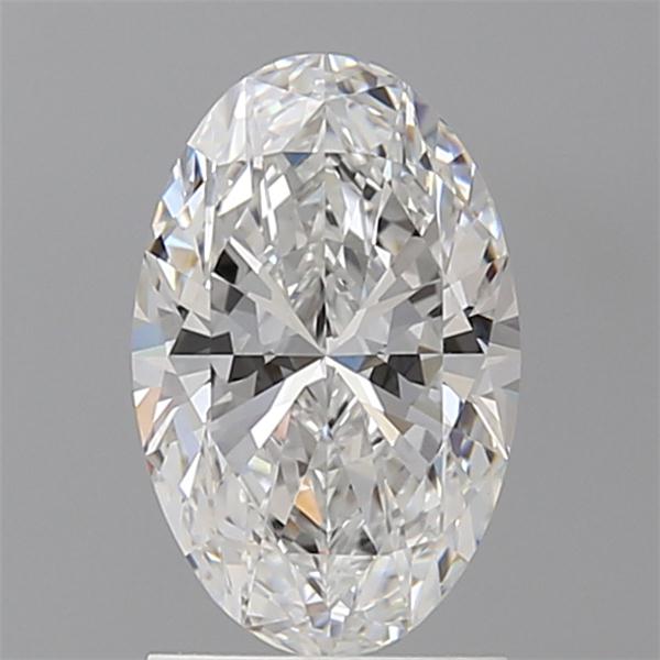 1.58 ct. oval Lab Grown Diamond front image