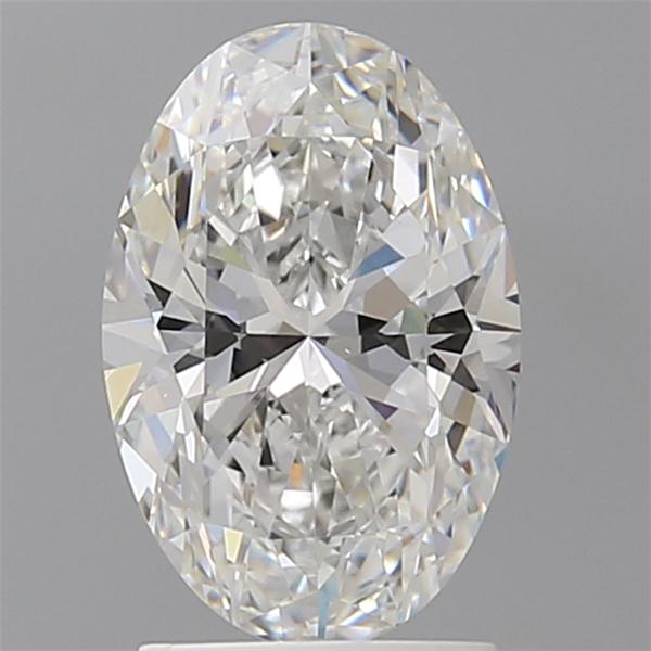 2.07 ct. oval Lab Grown Diamond front image