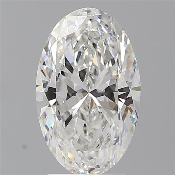 2.60 ct. oval Lab Grown Diamond front image