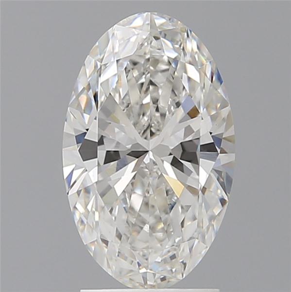 2.55 ct. oval Lab Grown Diamond front image