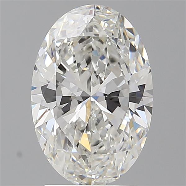 2.60 ct. oval Lab Grown Diamond front image