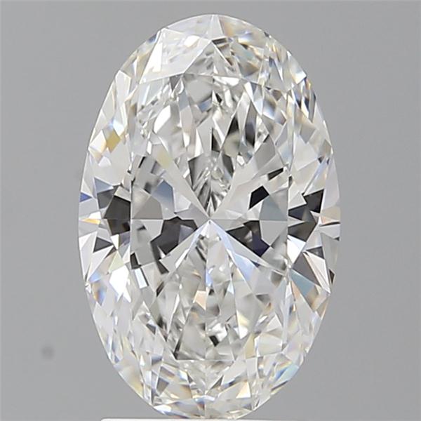 2.60 ct. oval Lab Grown Diamond front image