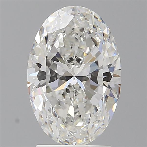 2.54 ct. oval Lab Grown Diamond front image