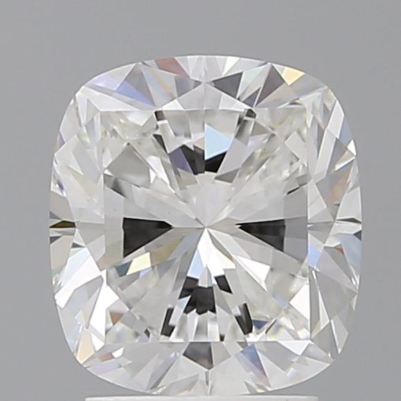 2.60 ct. cushion Lab Grown Diamond front image