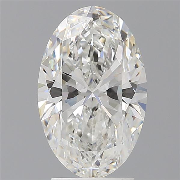 3.10 ct. oval Lab Grown Diamond front image