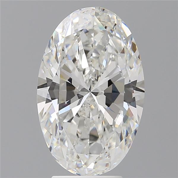 4.52 ct. oval Lab Grown Diamond front image