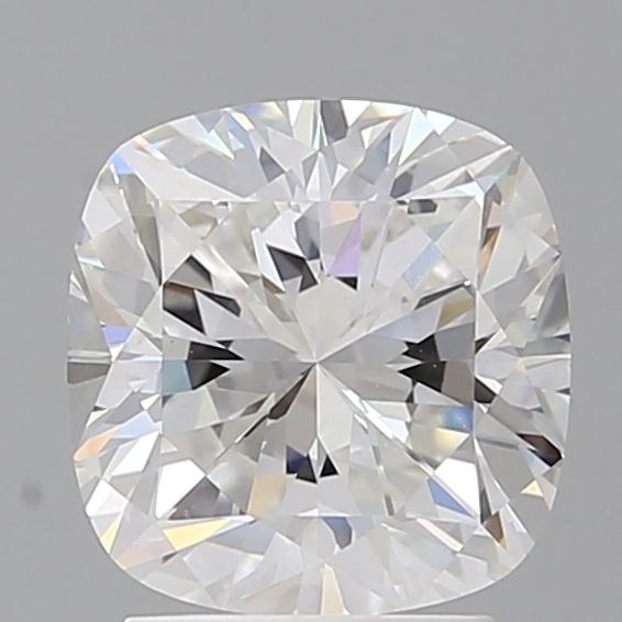 2.45 ct. cushion Lab Grown Diamond front image