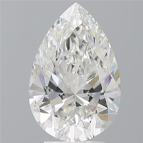4.03 ct. pear Lab Grown Diamond front image