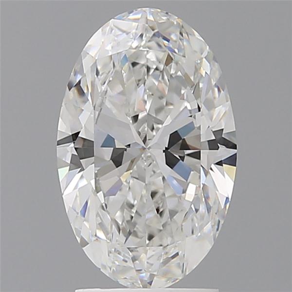 2.50 ct. oval Lab Grown Diamond front image