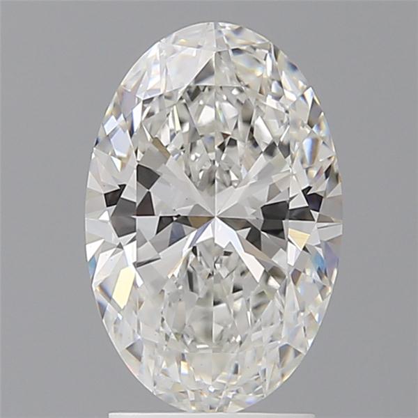 2.55 ct. oval Lab Grown Diamond front image