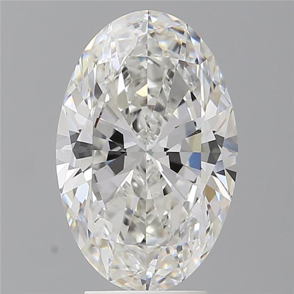 4.02 ct. oval Lab Grown Diamond front image