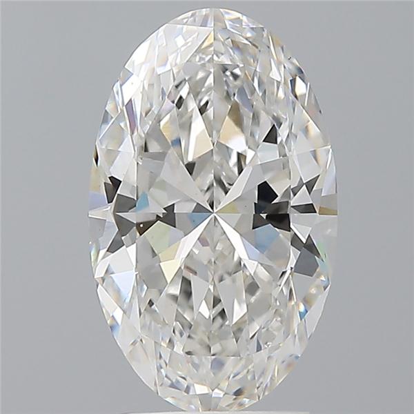 3.01 ct. oval Lab Grown Diamond front image