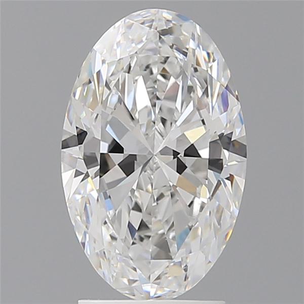 2.59 ct. oval Lab Grown Diamond front image
