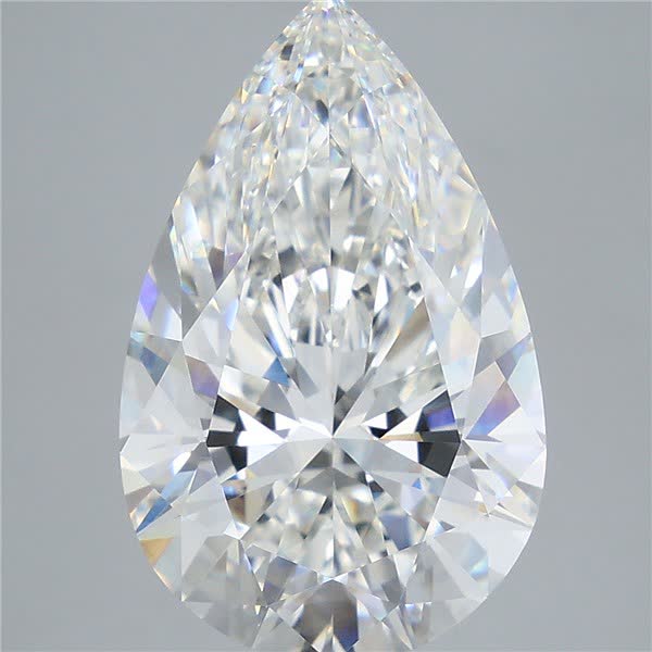 8.10 ct. pear Lab Grown Diamond front image