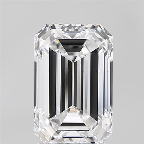 3.05 carat d VS2 EX Cut IGI emerald diamond