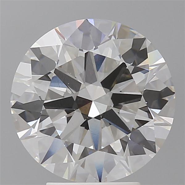4.10 ct. round Lab Grown Diamond front image