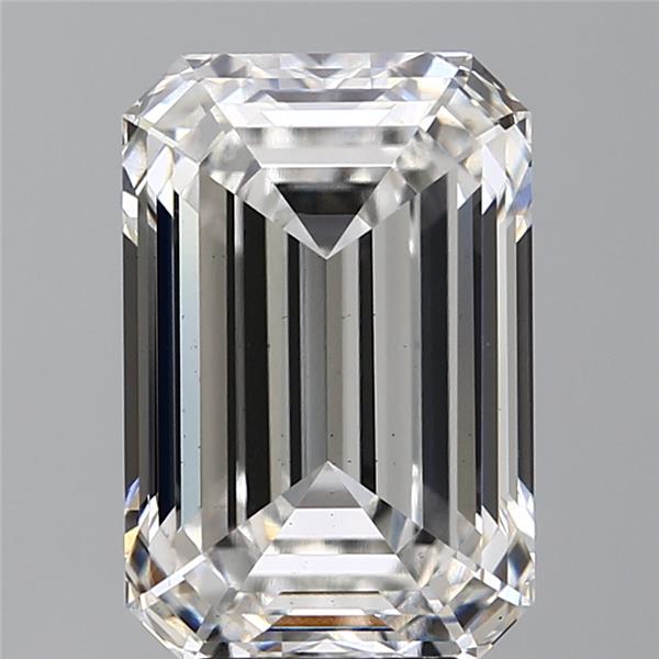 6.06 ct. emerald Lab Grown Diamond front image