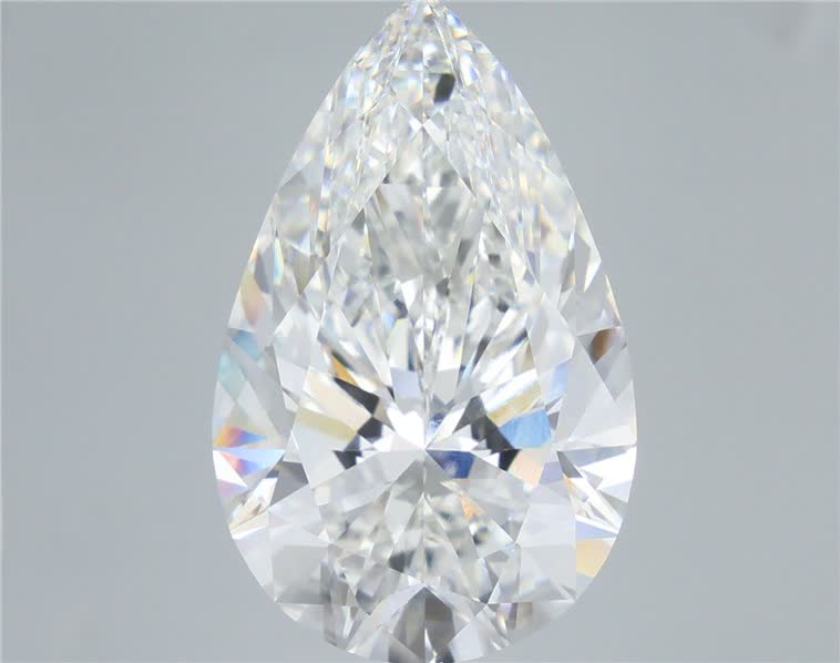 14.09 ct. pear Lab Grown Diamond front image