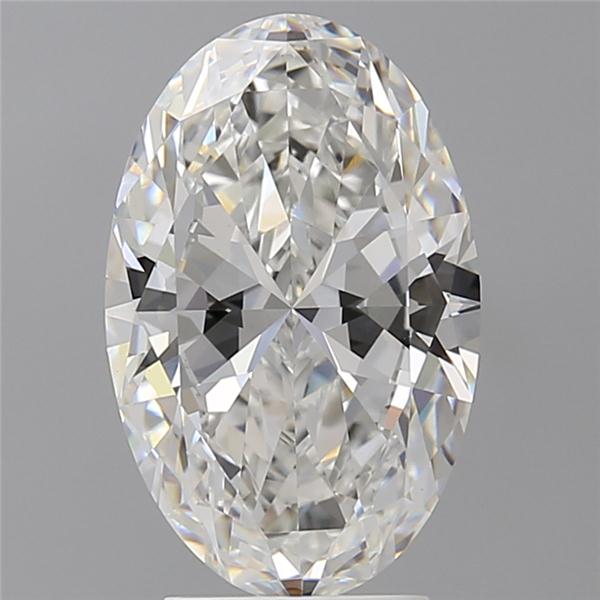 3.52 ct. oval Lab Grown Diamond front image