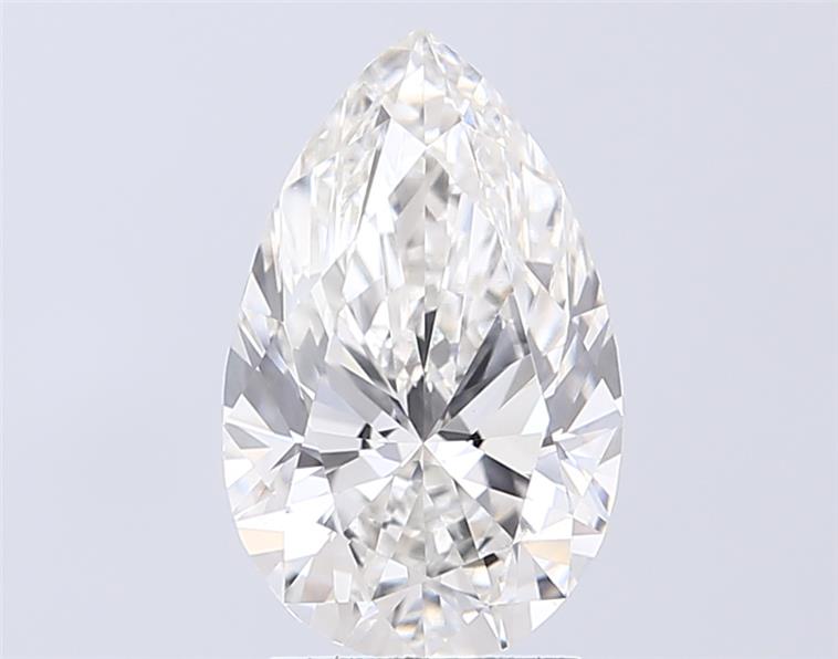 3.02 carat f VS1 EX Cut IGI pear diamond