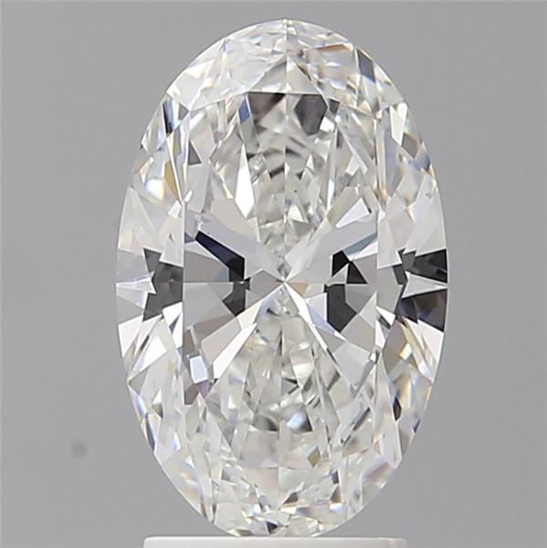 2.54 ct. oval Lab Grown Diamond front image