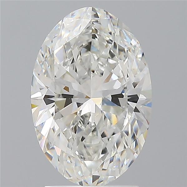 2.59 ct. oval Lab Grown Diamond front image