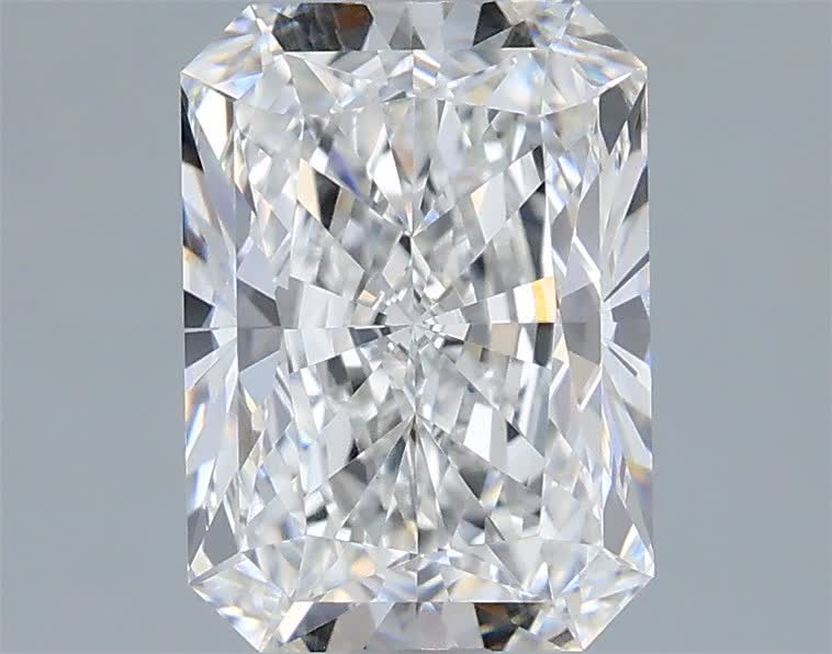 2.06 carat f VVS2 EX Cut IGI radiant diamond