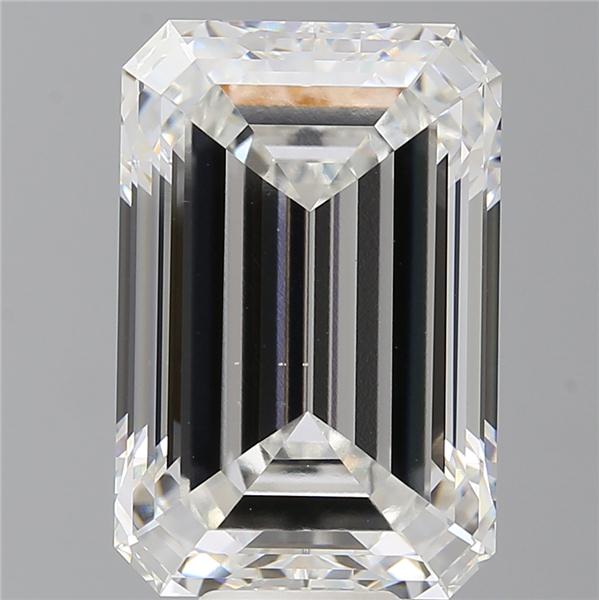12.54 ct. emerald Lab Grown Diamond front image