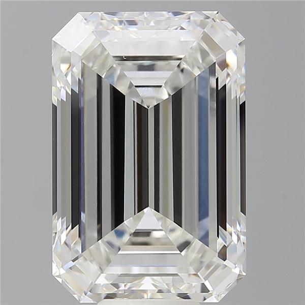 12.53 ct. emerald Lab Grown Diamond front image