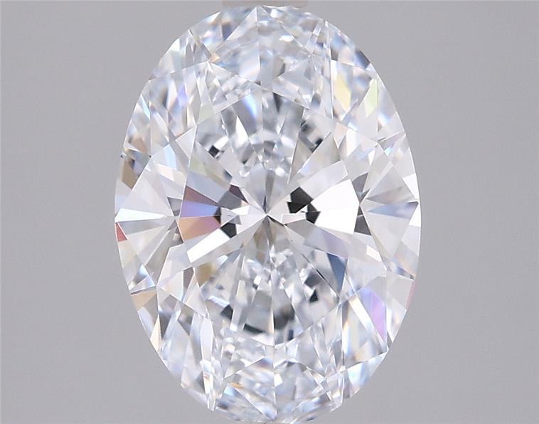 2.01 ct. oval Lab Grown Diamond front image