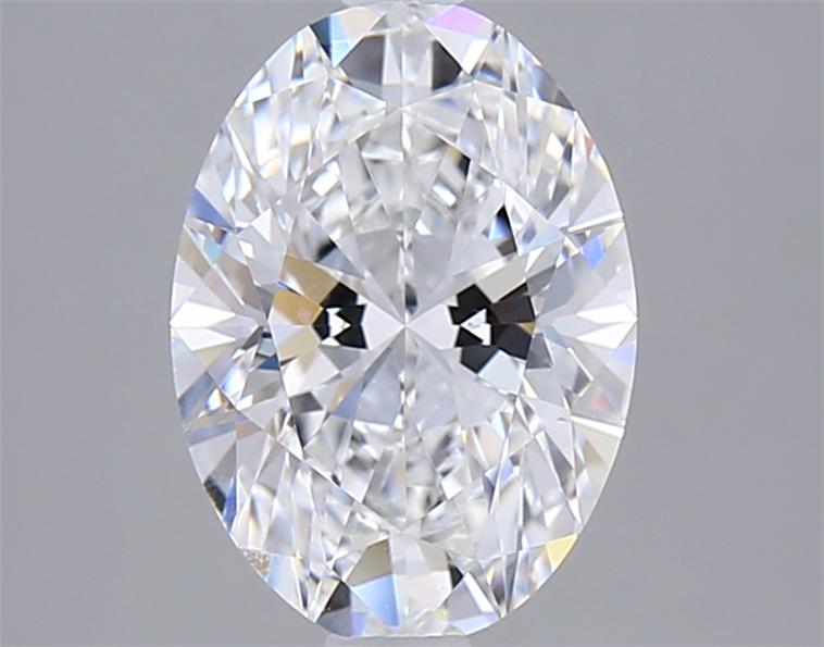 2.02 ct. oval Lab Grown Diamond front image