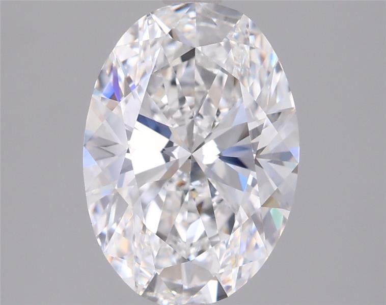 2.10 ct. oval Lab Grown Diamond front image