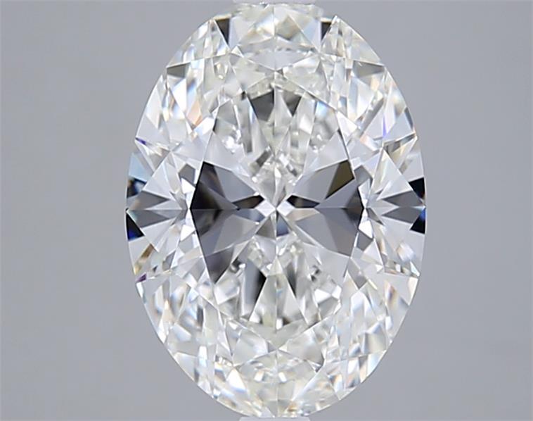 3.04 ct. oval Lab Grown Diamond front image
