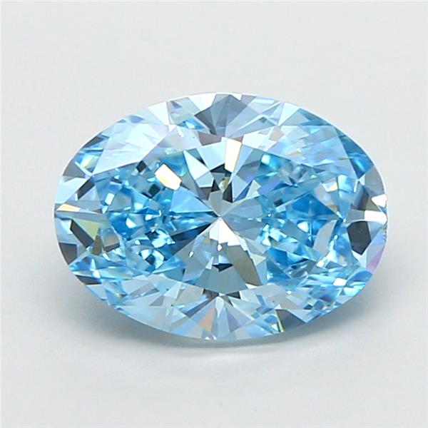 2.00 ct. oval Lab Grown Diamond front image