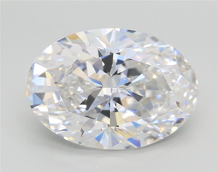 2.01 ct. oval Lab Grown Diamond front image