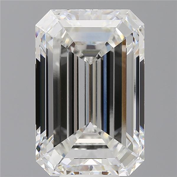 12.08 ct. emerald Lab Grown Diamond front image