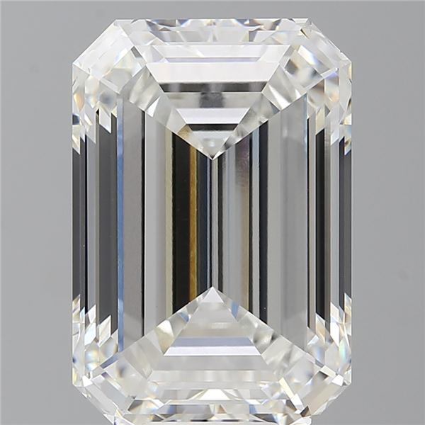 12.60 ct. emerald Lab Grown Diamond front image