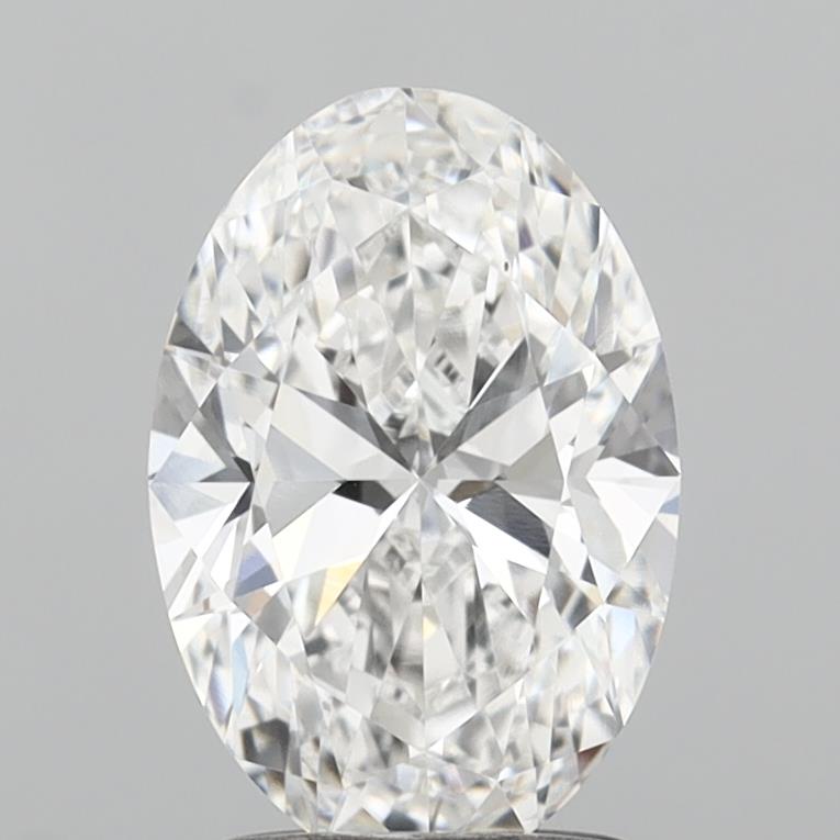 1.67 ct. oval Lab Grown Diamond front image